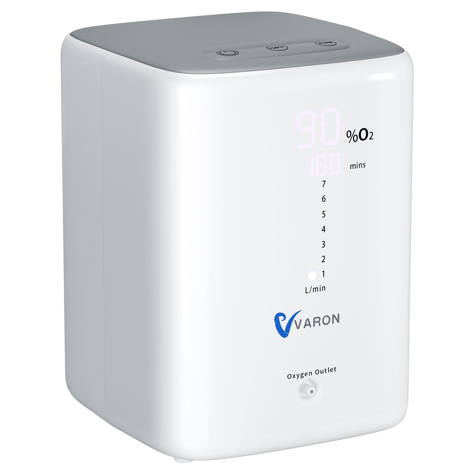 VARON VH-3 | Sürekli Akışlı Ev Tipi Oksijen Konsantratörü (1-7 ayar seçeneği)