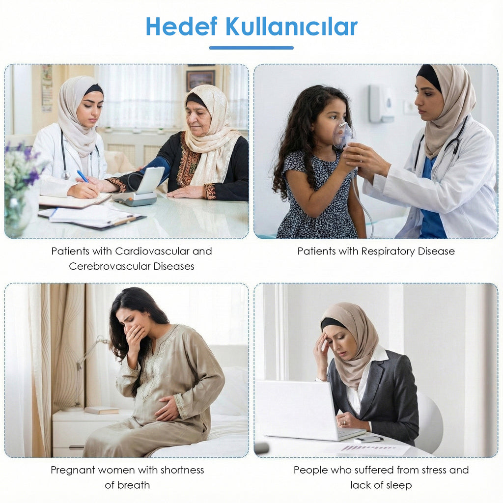 VARON VP-1 | Darbeli Akışlı Taşınabilir Oksijen Konsantratörü (1-5 ayar)