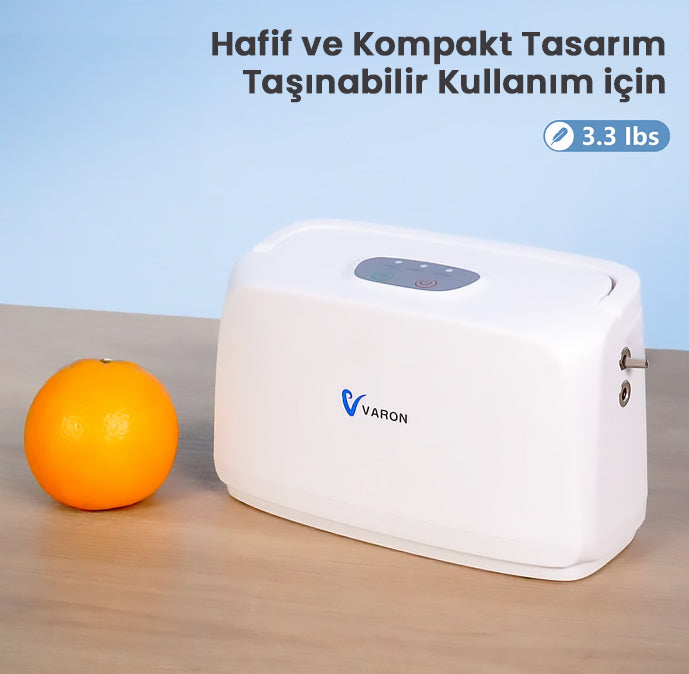 VARON VL-1 | Hareket Halindeyken Kullanılabilen Mini Oksijen Cihazı